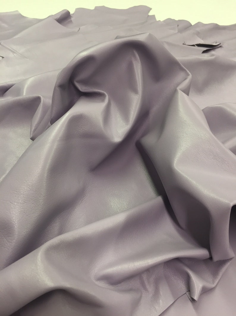 lambskin NAPPA LAMBSKIN LEATHER,color lavender Choose your own size choose your size also availble in color leatherhide