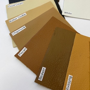 LEATHER UPHOLSTERY Leather COWHIDE Genuine top grain cowhide 3-3.5 oz /1.2-1.4mm leather, upholstery leather hide