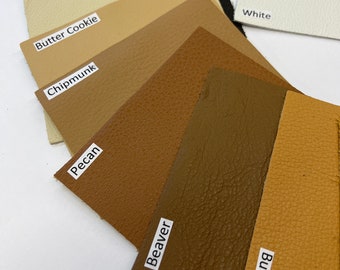 LEATHER UPHOLSTERY Leather COWHIDE Genuine top grain cowhide 3-3.5 oz /1.2-1.4mm leather, upholstery leather hide