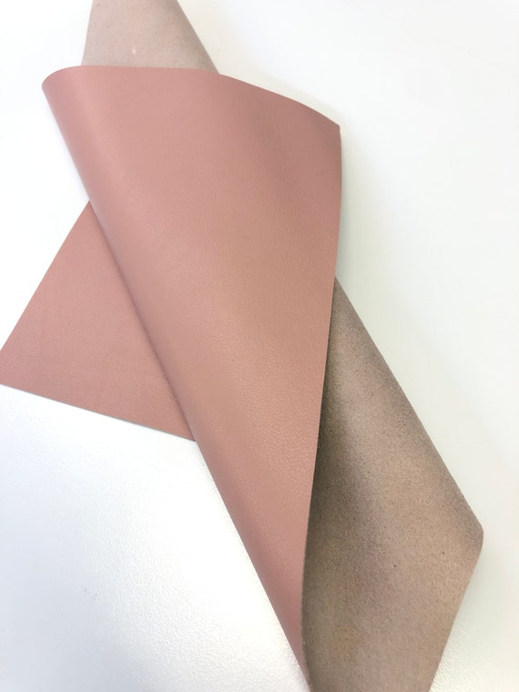 Pink Soft Thin LEATHER Pink LEATHER, Leather Sheet, Pink Leather