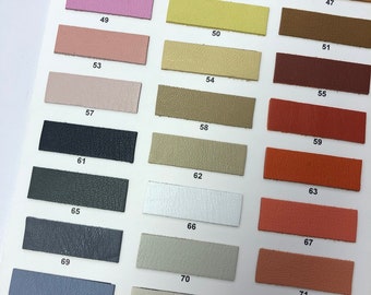 LEATHER/SOFT Lambskin LEATHER/leather Sheet/Leather Skins/Variety Colors/Choose Your Size/Lambskin leather/every color/Leather Scrap/CC325