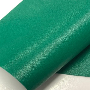 LEATHER 12&quot;x24&quot; Emerald Green LEATHER, leather Sheet, Leather Skins/Variety Leather Colors/Lambskin leather/Leather Scrap/CC325