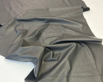 Black COWHIDE Genuine Black top grain cowhide 0.5mm