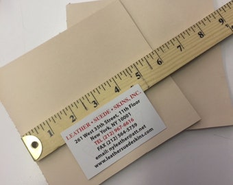 Tooling LEATHER /genuine Vegetable Tanned 2-3 oz Crafting Leather, Pick your Size-Sustainable leather