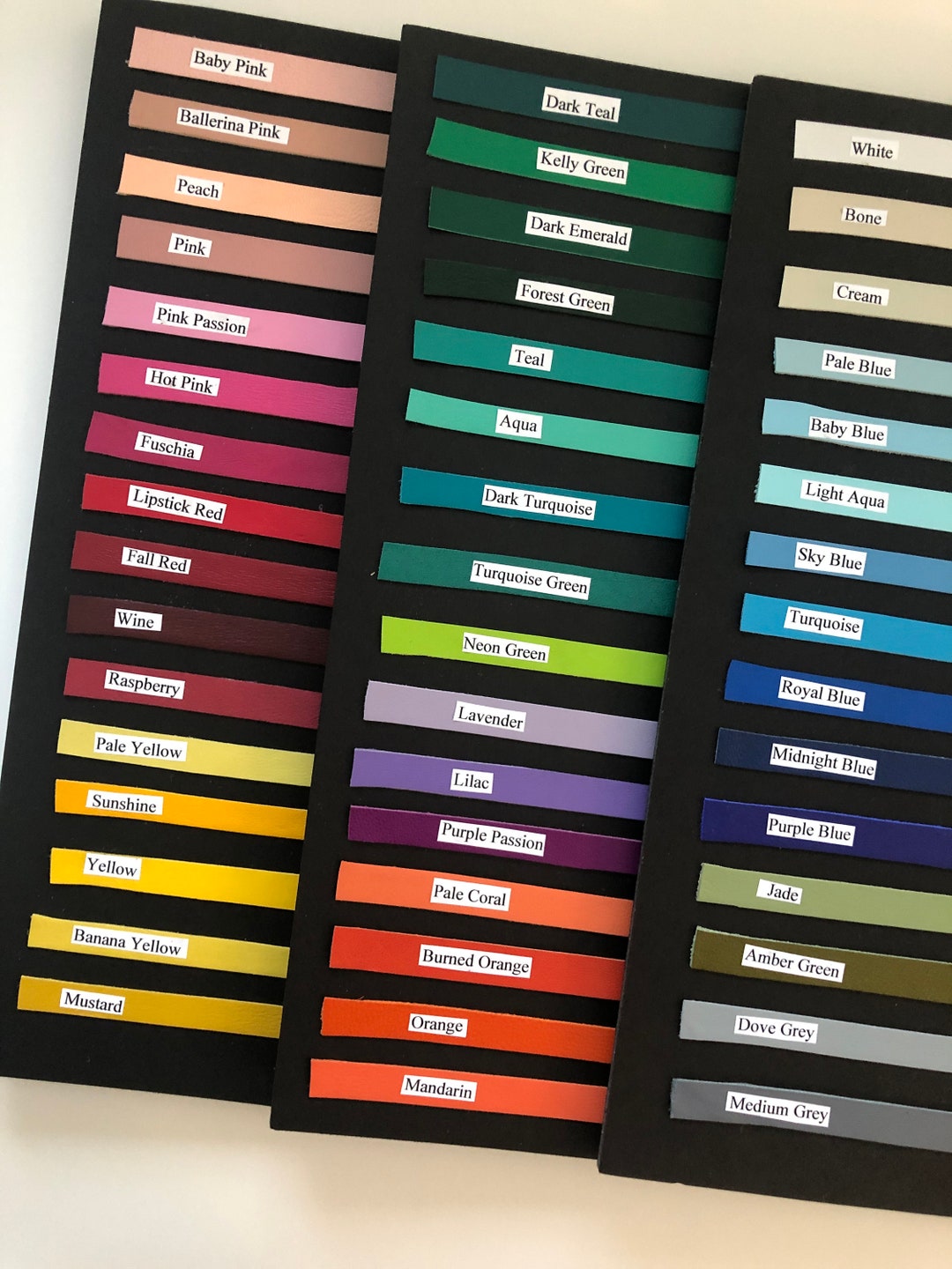 LEATHER STRIPS Leather Trims, Cut Strips of 1/2 and 1, Precut Leather Pieces/ Leather Trims