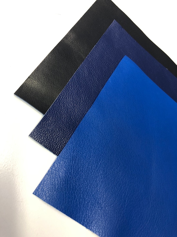 RingSun 12''X24'' Blue Leather Sheets for Crafts (2mm