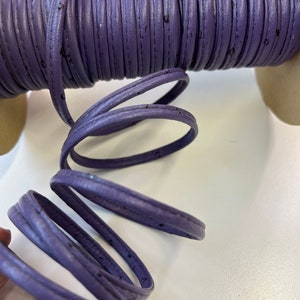 63 Royal Purple leather laces with Gold-plated lace tips embossed wit –  SANDZ