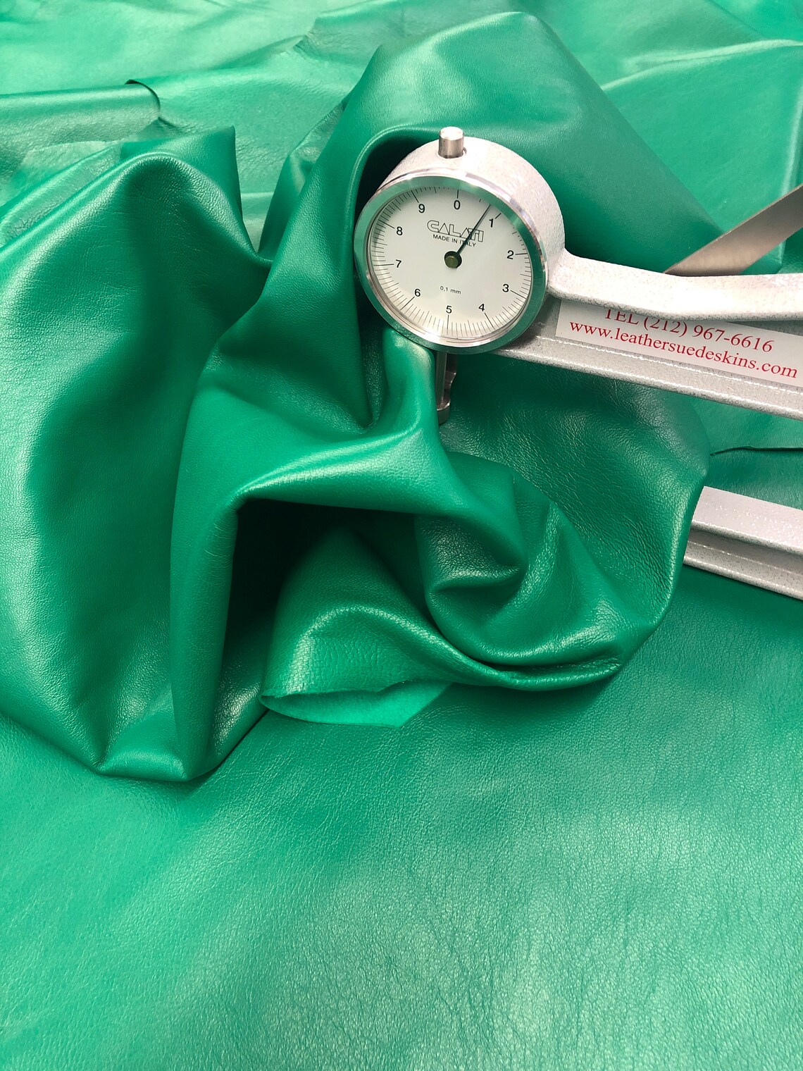 Premium Full Skin Belt in Kelly Green