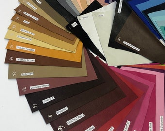 Luxurious Soft Leather-Handpicked Lambskin Skins for High-End Projects,LEATHER Leather Skins All colors, Thickness 0.8mm, Size 20-22”x25-29”