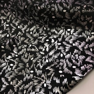 SILVER Metallic Lines BLACK 12&quot;x12&quot; SUEDE Leather/Black leather sheet/crafting leather hide/Ask for Custom Size/thickness 1.00-1.2mm