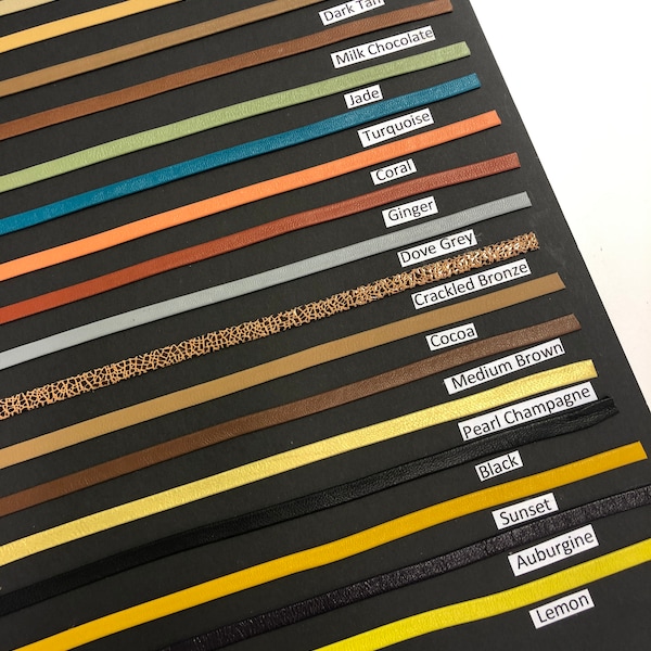 Shop Leather Strips Etsy