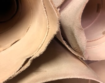 LEATHER ECO FRIENDLY Vegetable Tanned Tooling 2-3 oz Crafting Leather, crafting leather sheets, Pick your Size, you can paint this leather