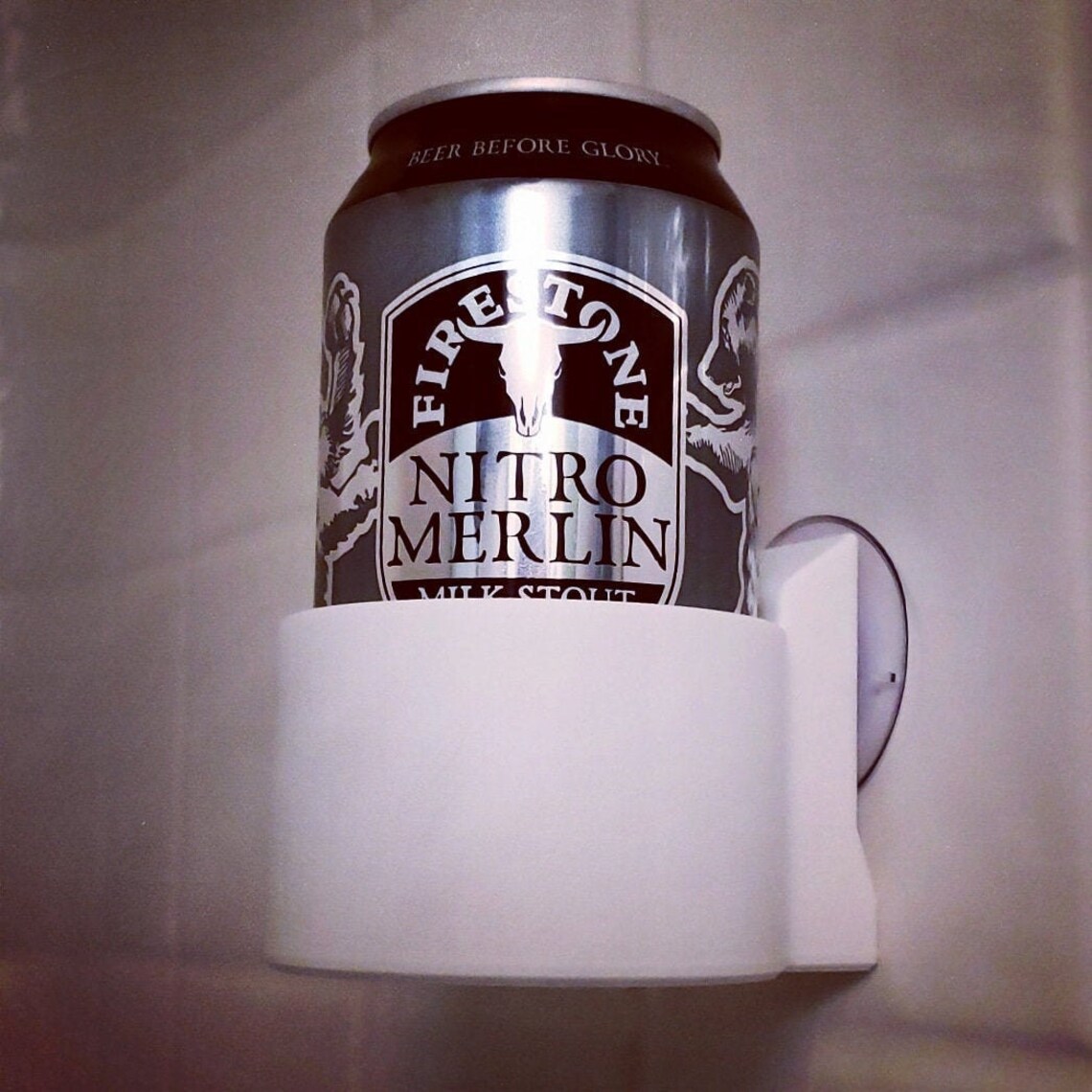 Shower Beer Can Holder Beer Drinker Gift Etsy