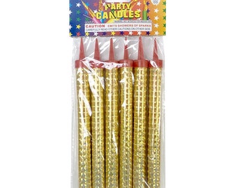 Birthday Candles Sparkler Etsy