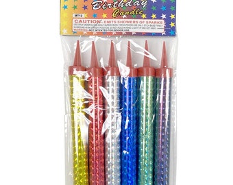 Birthday Candles Sparkler Etsy