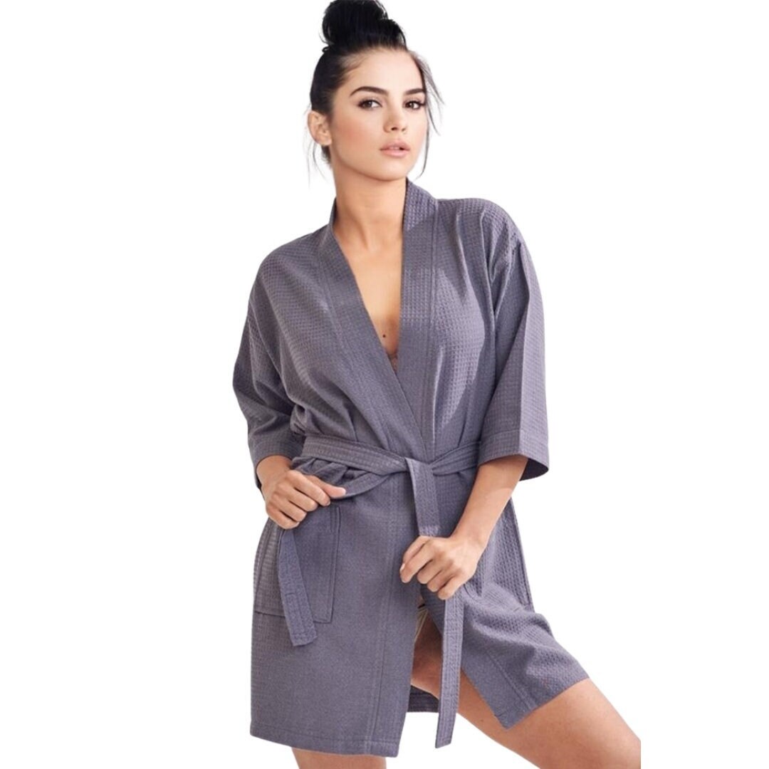 Female Short Robe Women's Solstice Organic Short Robe