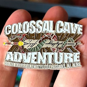 Colossal Cave Adventure Retro Gaming Enamel Pin