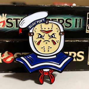 Slay-Puft Marshmallow Man Enamel Pin