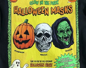 Happy, Happy Halloween 80s Horror Vintage Style Short Sleeve T-Shirt