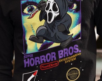 Super Horror Bros. Scary Movie Slasher Shirt