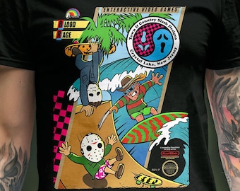 T&C Slash Designs Horror T-Shirt (Black)