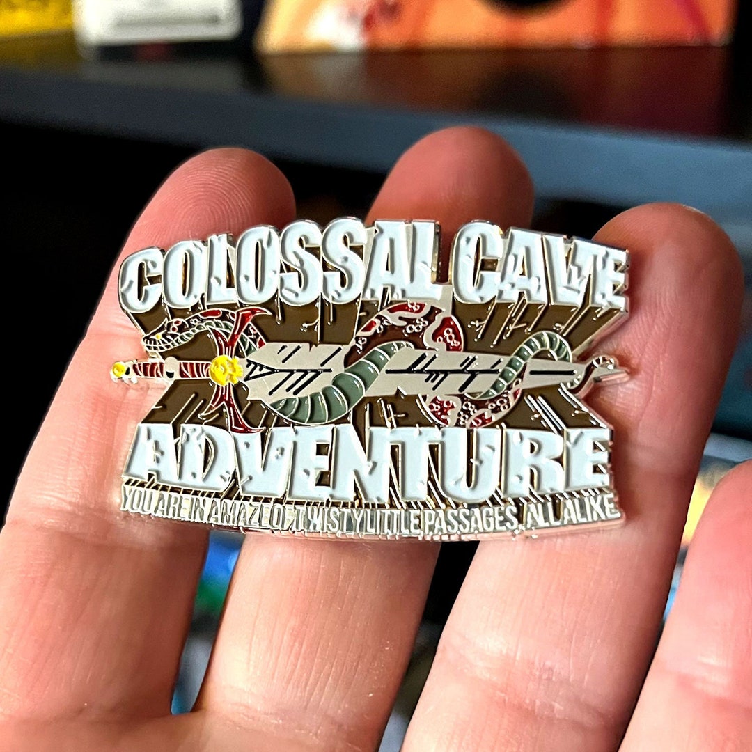 Buy Colossal Cave Adventure Retro Gaming Enamel Pin Online in India