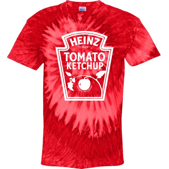 Heinz Tomato Ketchup Logo Tie Dye Etsy
