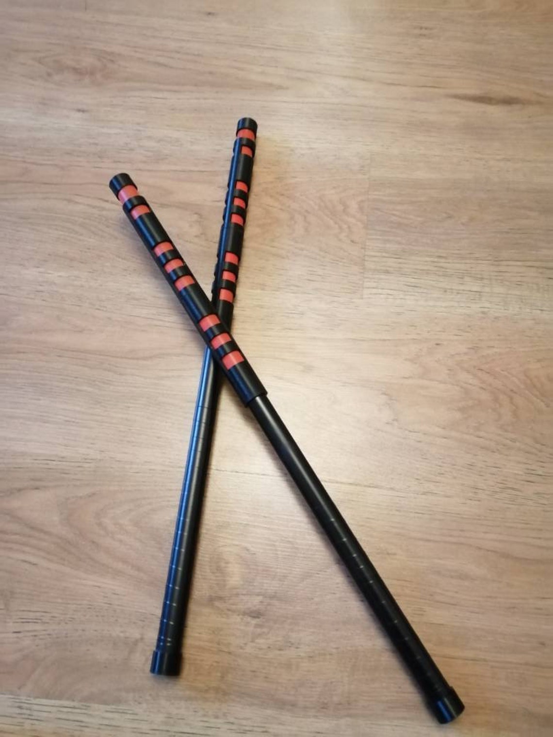 Nightwing / Robin Escrima Fighting Sticks Pair Etsy Australia