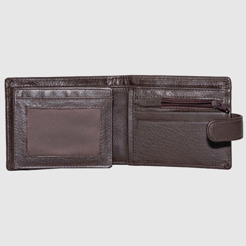 Mens Monogrammed Leather Clip Wallet Etsy Australia