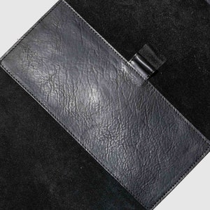 A5 Monogram leather journal image 6