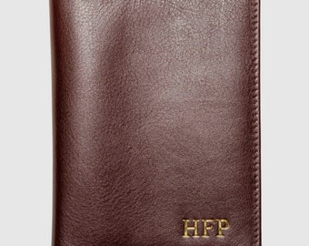 Monogrammed Passport Cover