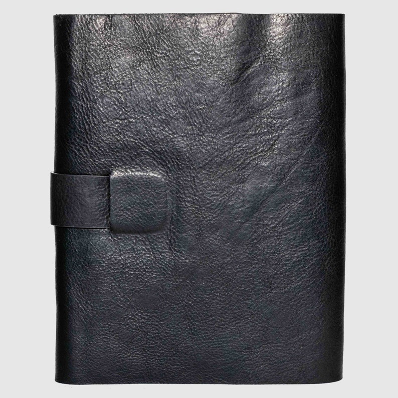 A5 Monogram leather journal image 10