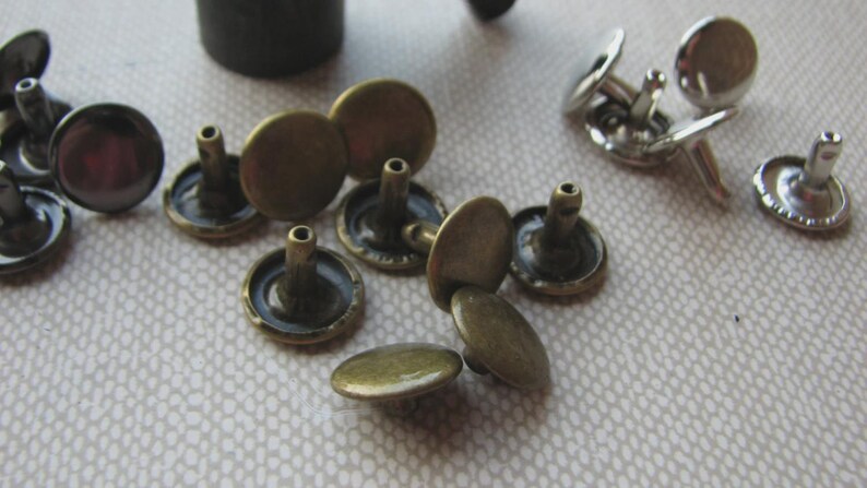 Double Cap Rivet Die Mold for Hand Press Machine Stud Rivet Setter ...