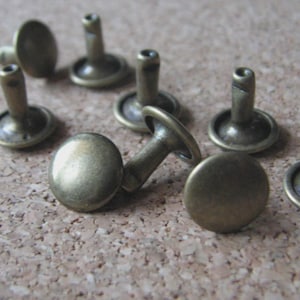 Dubbelnitar, standardstolplängd - 6 mm, 8 mm, 9 mm, 10 mm, 12 mm - 100 st