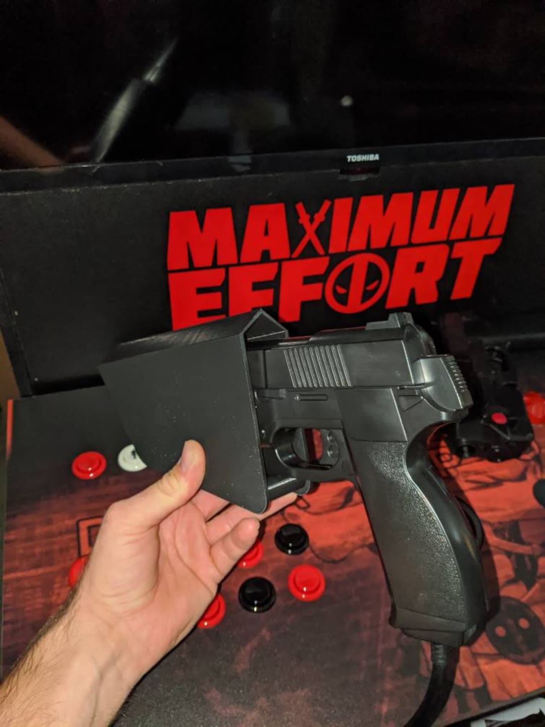 Aimtrak Sinden Gun4ir Retro Shooter Light Gun Holster for Arcade System