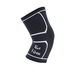 AJax Fitness Compression Knee Sleeve | Support for Running, Jogging, Walking, Hiking, Biking, Yoga, Arthritis-Tendonitis-Joint Pain Relief