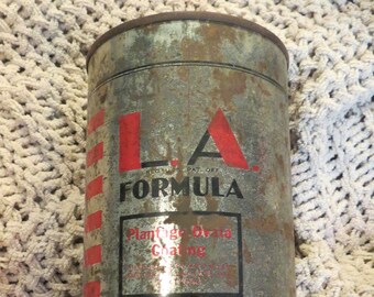 Vintage Dose Propancier L.A. Formula Plantago Ovata Dose um 1930er Jahre