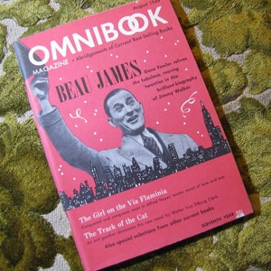 Vintage Omnibook Magazine August 1949 Issue - Best Selling Book Abridgements The Roaring 20s, The Track of the Cat, and More!