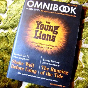 Vintage Omnibook Magazine March 1949 Issue - Best Selling Book Abridgements The Young Lions, Shake Well Before Using, and More!
