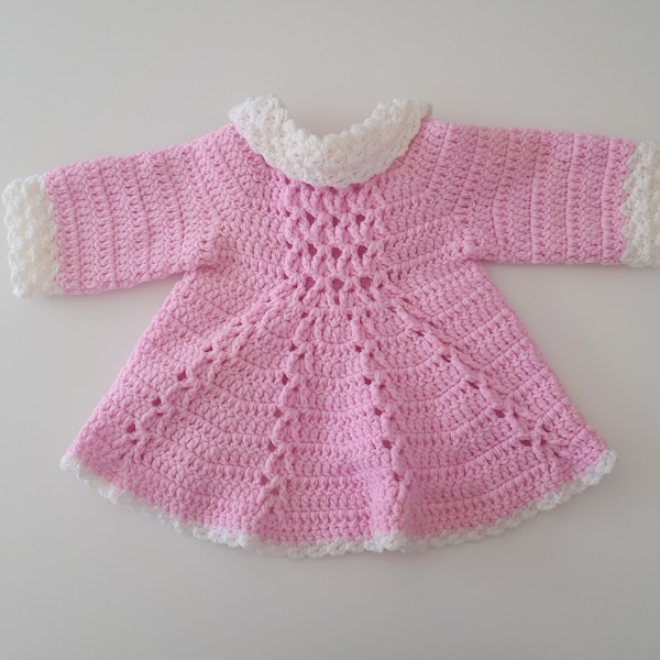 Très jolie veste mi saison pour fille, en merino, de la taille naissance à 6 ans, fait main sur commande