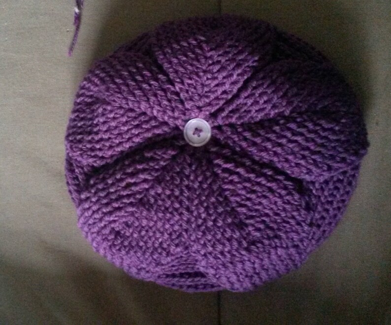 color and size to choose from beret patterned relief leaves 05 years handmade crochet