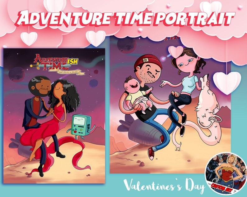 Adventure time distant lands Custom digital art printable!