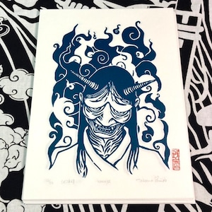 Hannya // Engraving