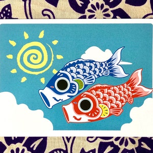 Postal // Koinobori