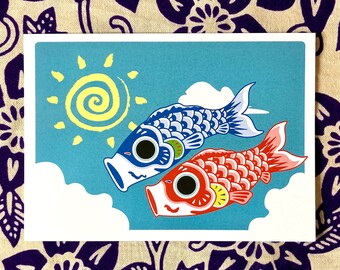 Postcard // Koinobori