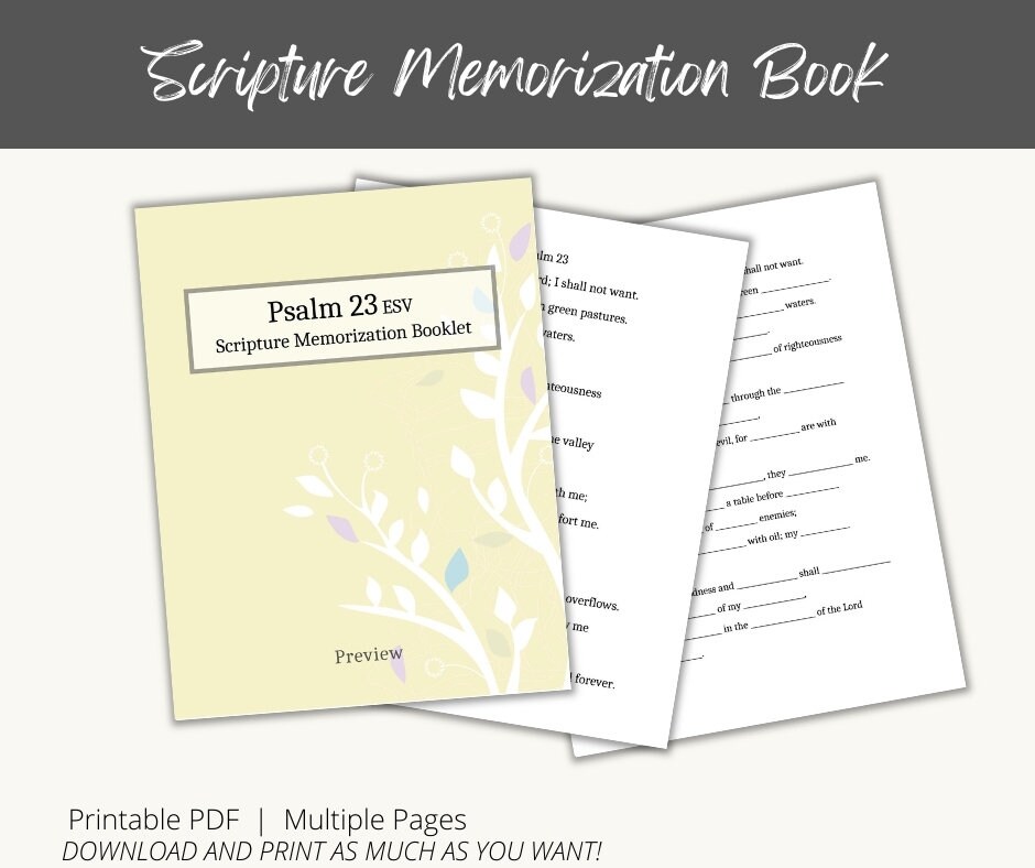 Bible Study Tools Printables - Etsy