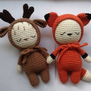 Kit crochet amigurumi Renard - APBP : Kit crochet amigurumi Renard  Original(e)