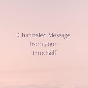 Mensaje reflexivo personalizado / Perspectivas intuitivas / Orientación escrita personalizada / Nota inspirada en el Ser Superior