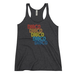 Disko Wiederholen der 1970er Jahre Disco-Funk Vintage Retro Neon Regenbogenlicht Funky