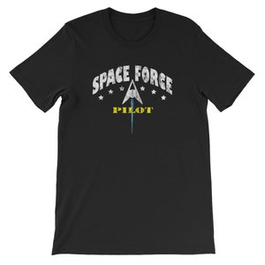 Platz zwingen TShirt USSF | Force Pilot USA galaktischen militärischen Raumschiff